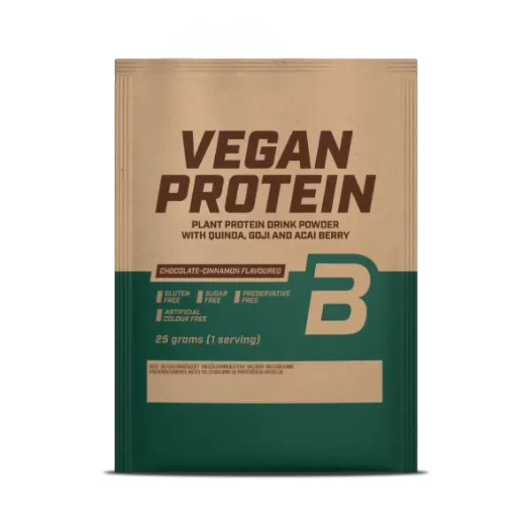 BioTechUSA Vegan Protein Proteinpulver 25 g zuckerfrei