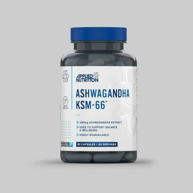 Applied Nutrition Ashwagandha KSM-66 Kapseln 60 Stück