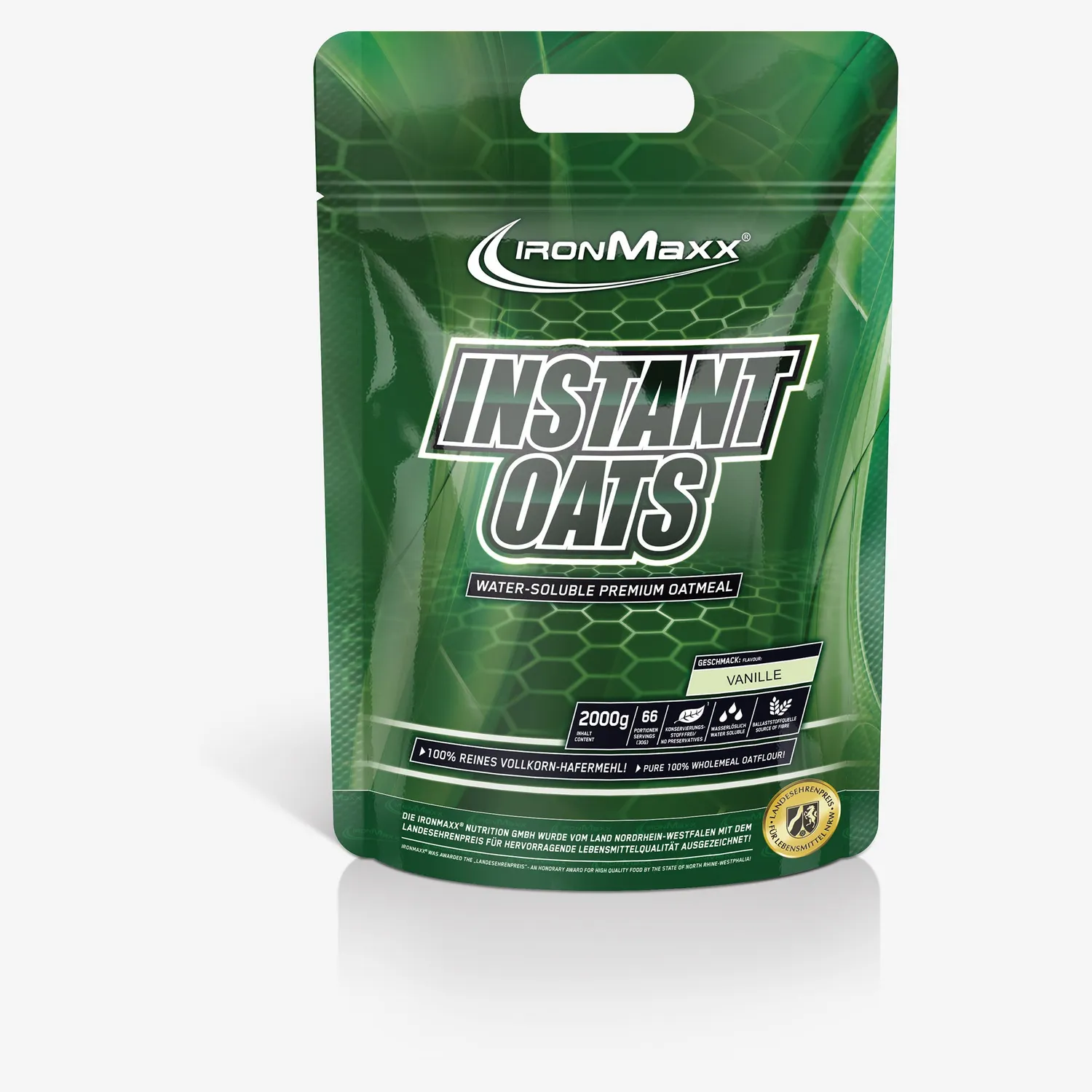 Iron Maxx Instant Oats 2000g Vanille Kohlenhydrate