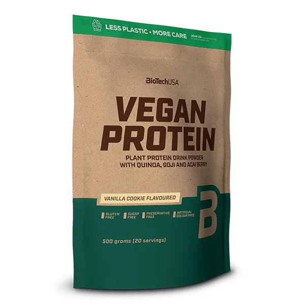 Body Star Vegan Protein 500 g Schokolade-Zimt pflanzlich