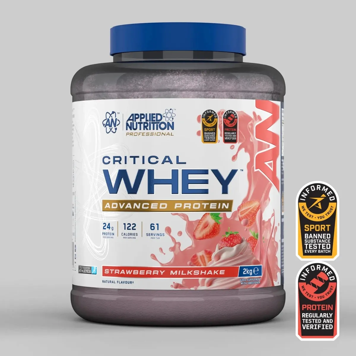 Applied Nutrition Critical Whey Proteinpulver Vanilleeis 2kg