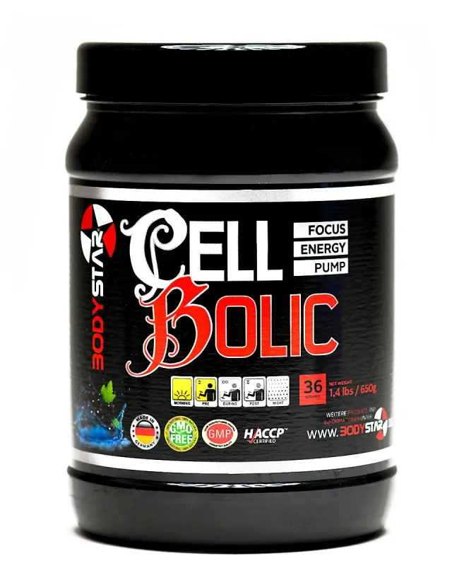 Body Star Cellbolic Hardcore Booster 250 g Dark Lemonade