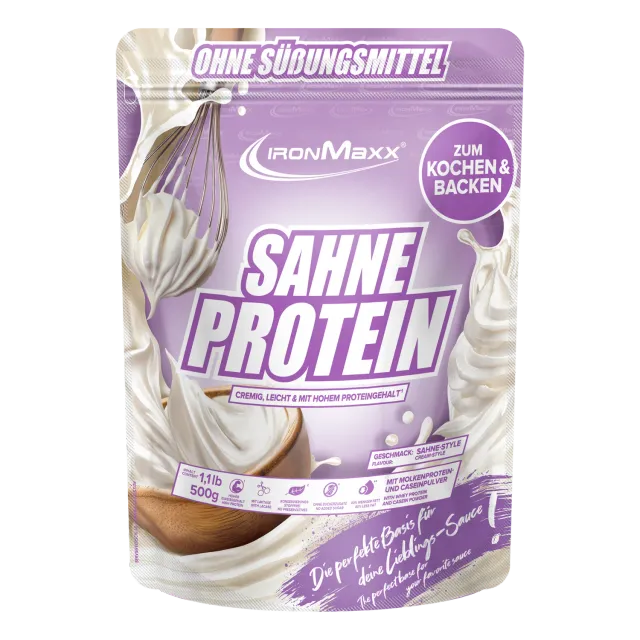 Iron Maxx Sahne Protein 500 g Proteinpulver Sahne