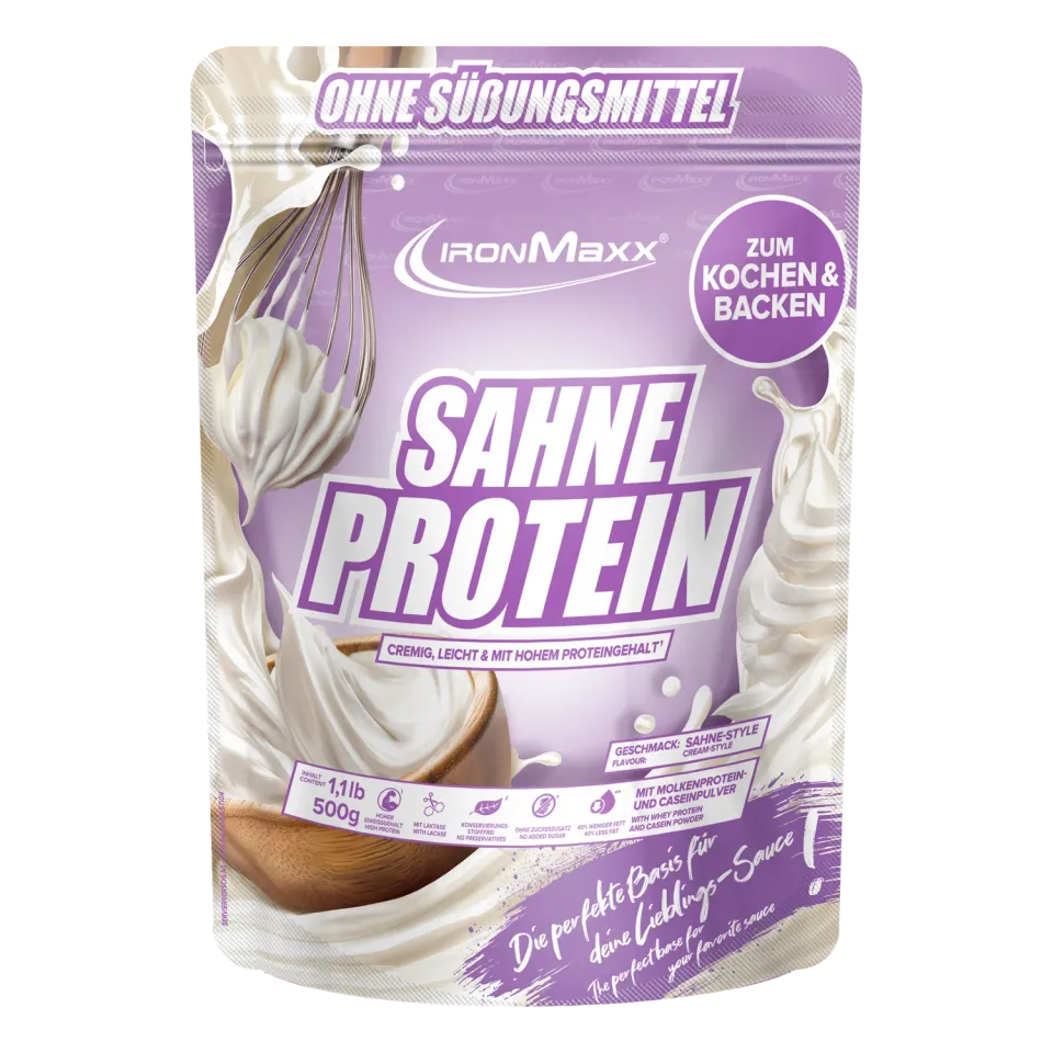 Iron Maxx Sahne Protein 500 g Proteinpulver Sahne