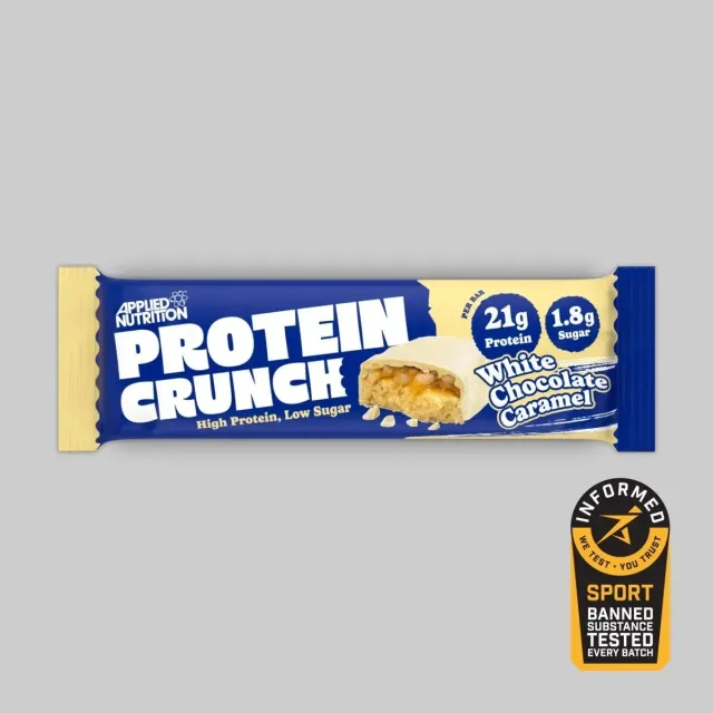 Applied Nutrition Crunch-Proteinriegel Milchschokolade Karamell 62g Einzelriegel