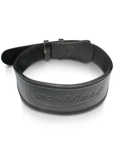 Iron Maxx Premium Lifting Belt M Leder schwarz Stütz
