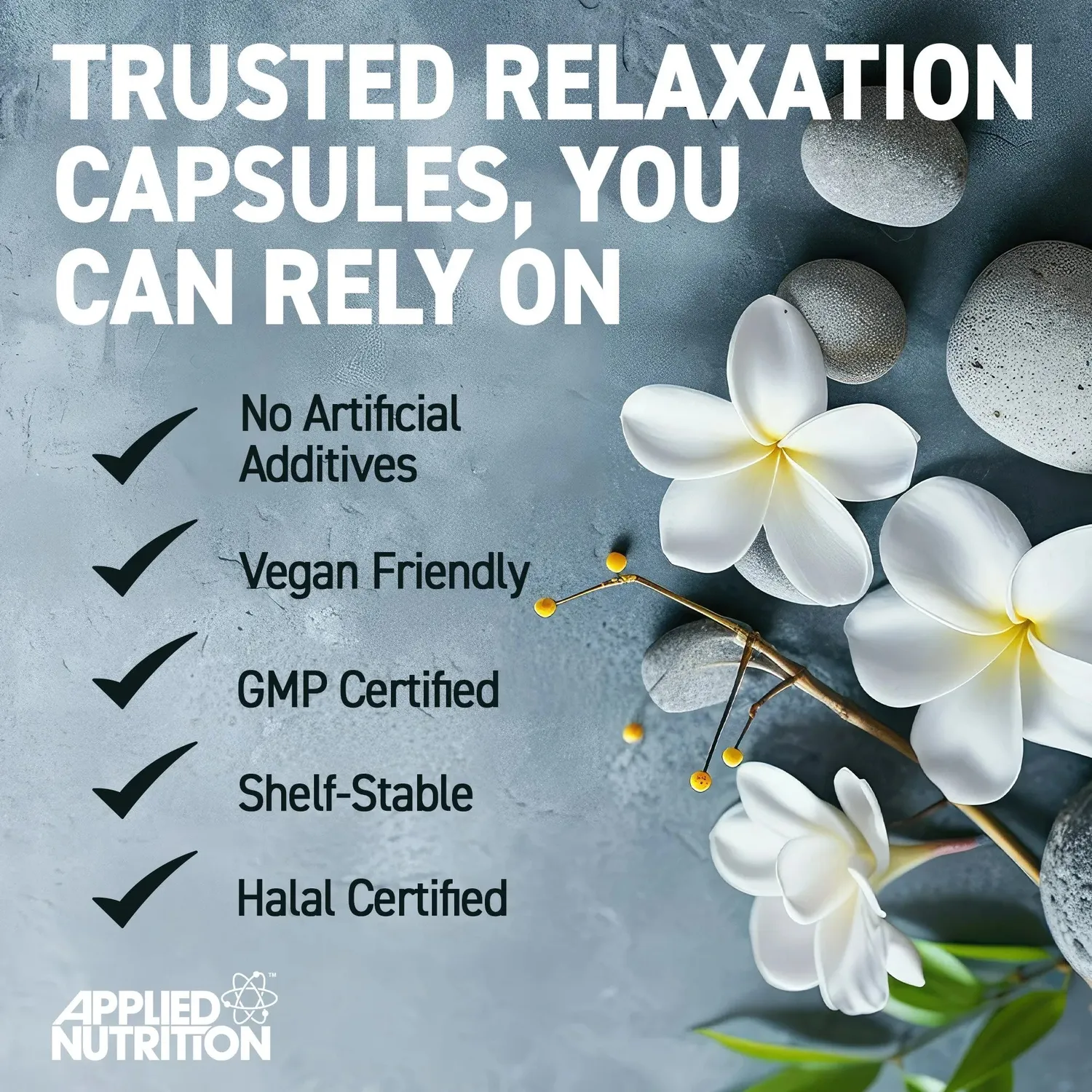 Applied Nutrition Relax & Calm Kapseln 60 Kapseln Ashwagandha