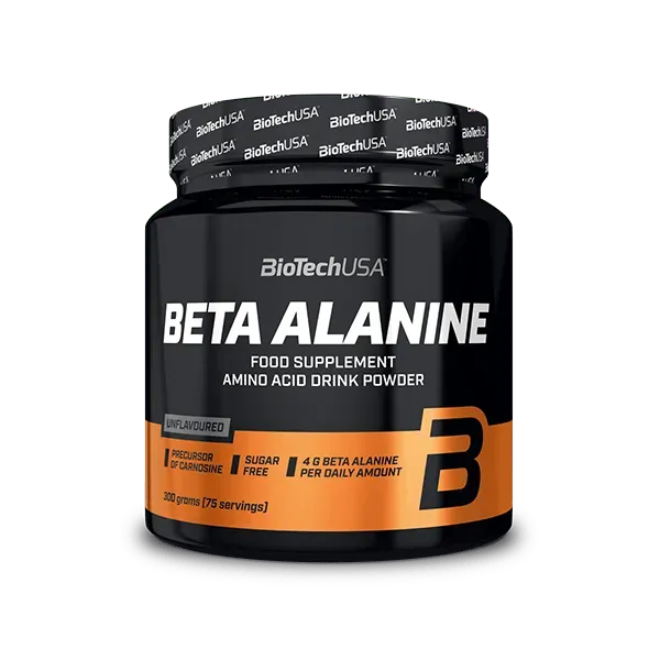 BioTechUSA Beta Alanine Pulver 300 g unaromatisiert Carnosin