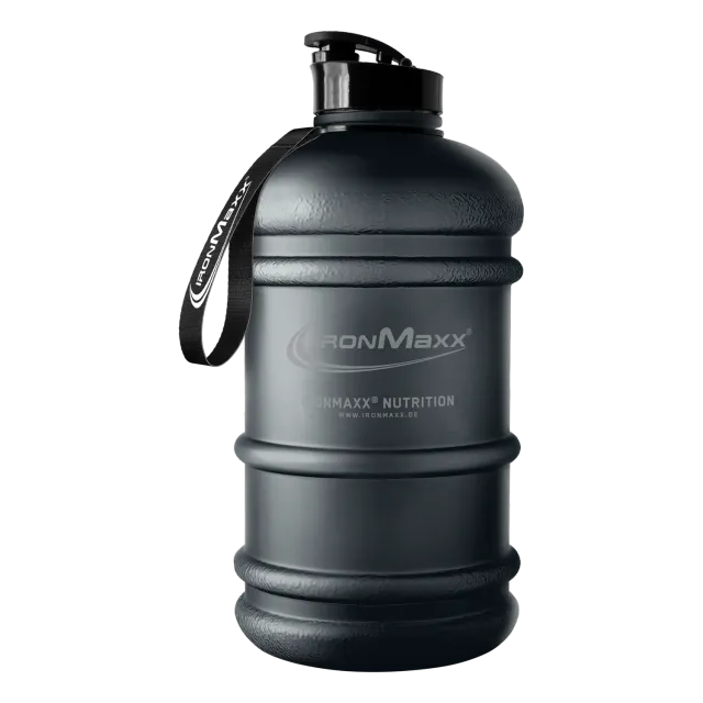 Iron Maxx Water Gallon Trinkflasche 2200ml Deep Black BPA-frei