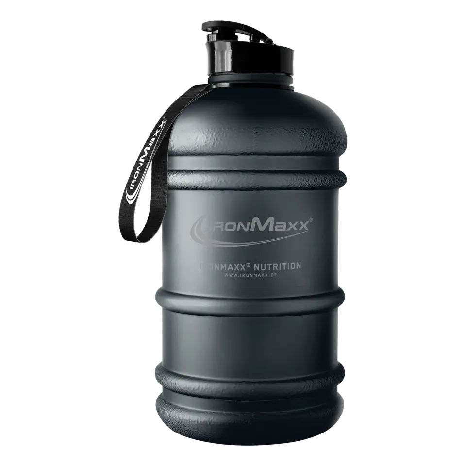 Iron Maxx Water Gallon Trinkflasche 2200ml Deep Black BPA-frei