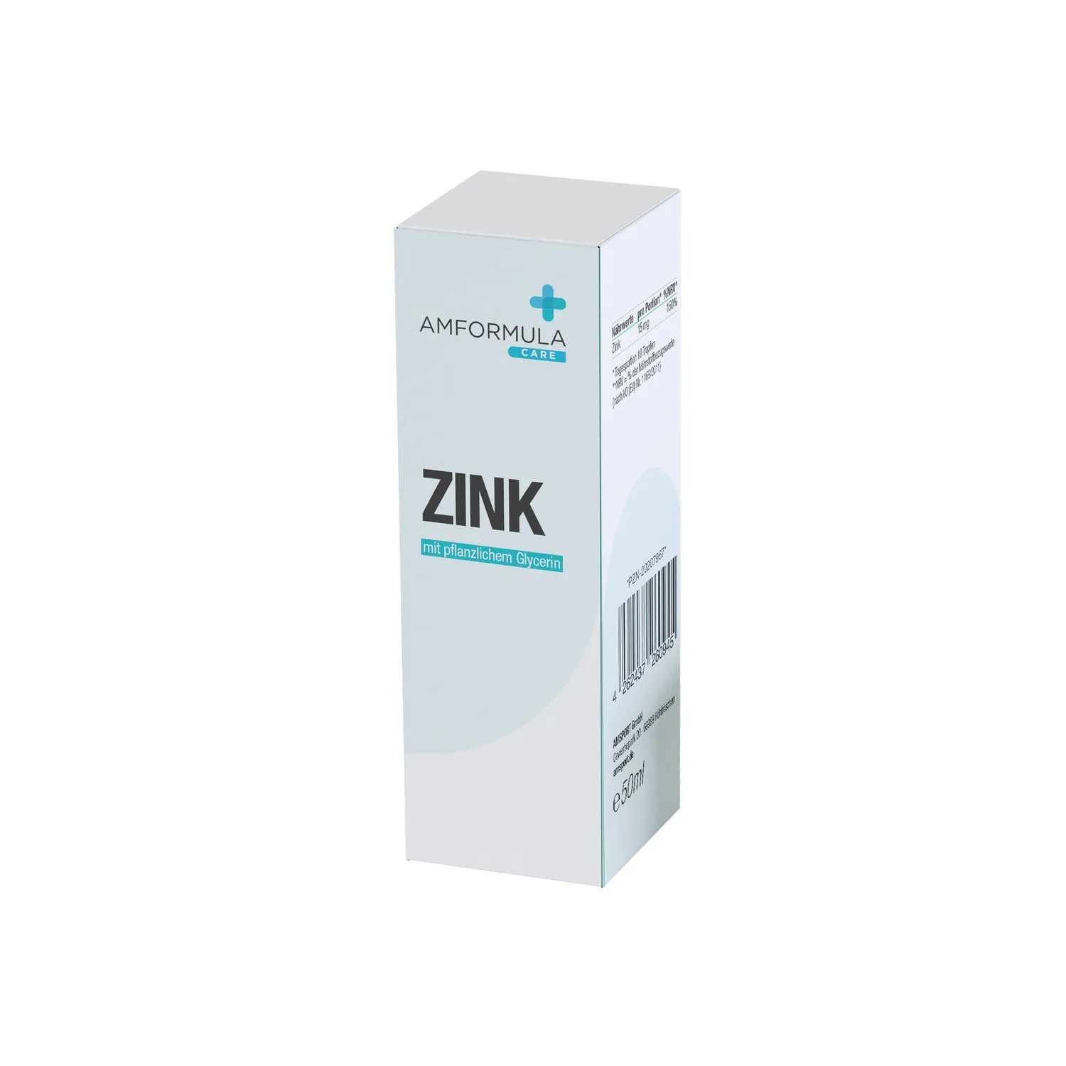 AMFORMULA Care Zink Tropfen vegan 50ml