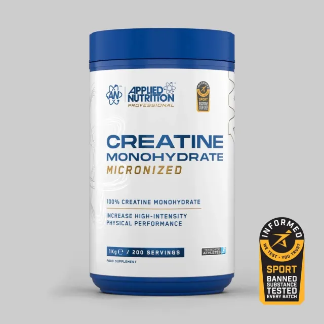 Applied Nutrition Kreatin-Monohydrat Pulver Neutral 500g
