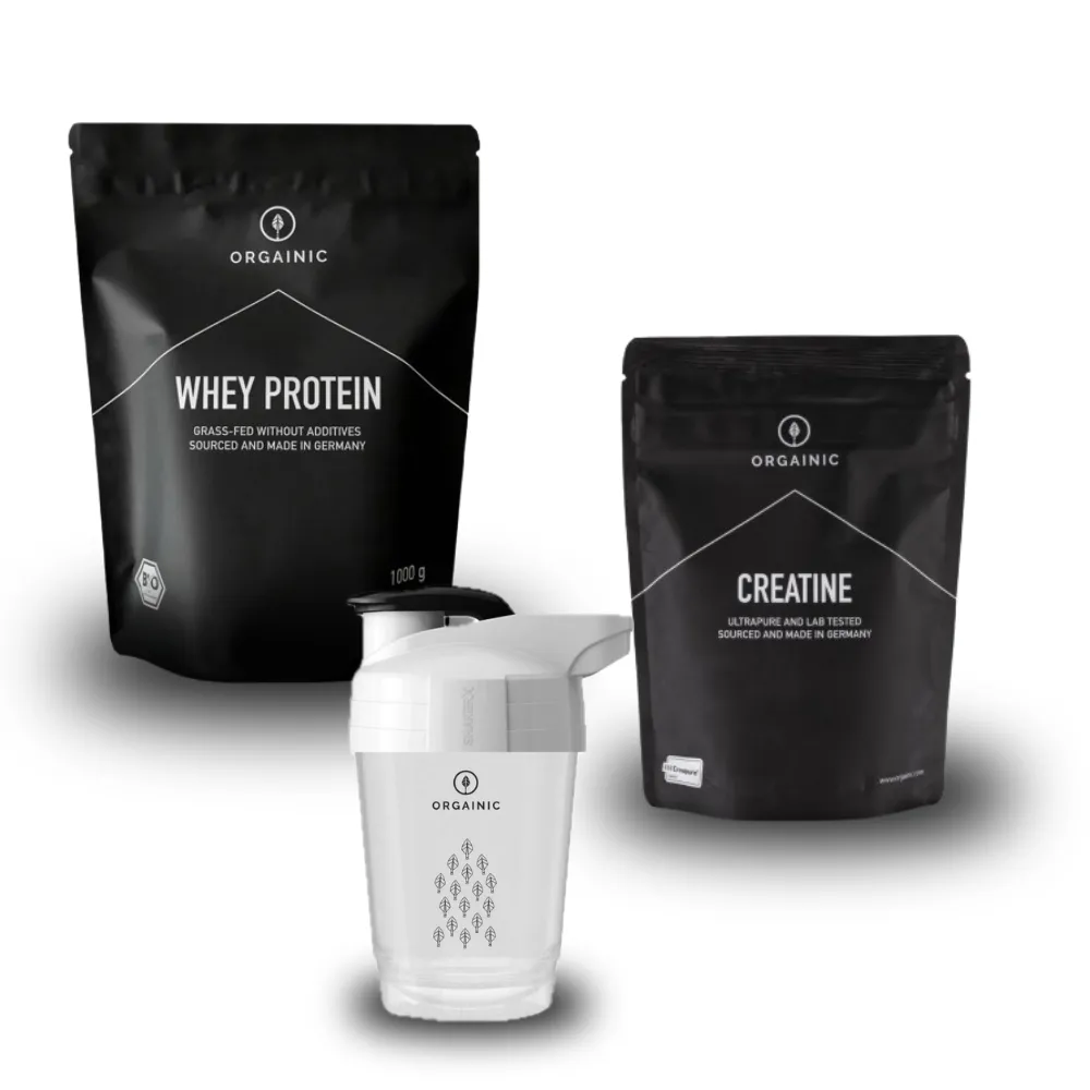 ORGAINIC Bundle Kraftsport Set Bio Whey Basics