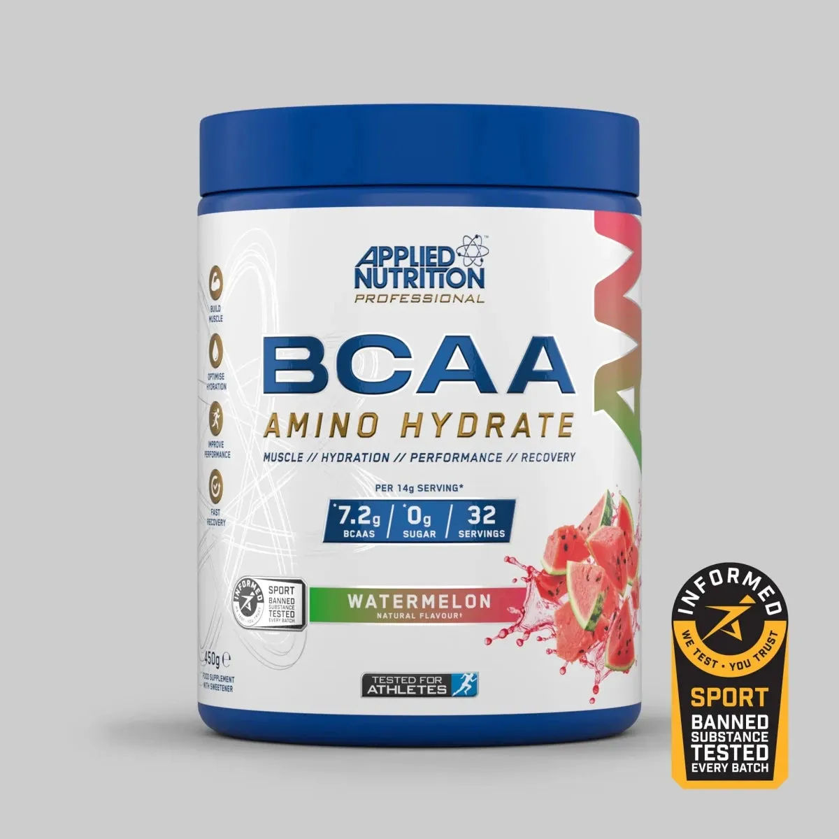 Applied Nutrition BCAA Amino Hydrate Pulver 450 g zuckerfrei