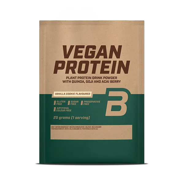 BioTechUSA Vegan Protein Proteinpulver 25 g zuckerfrei