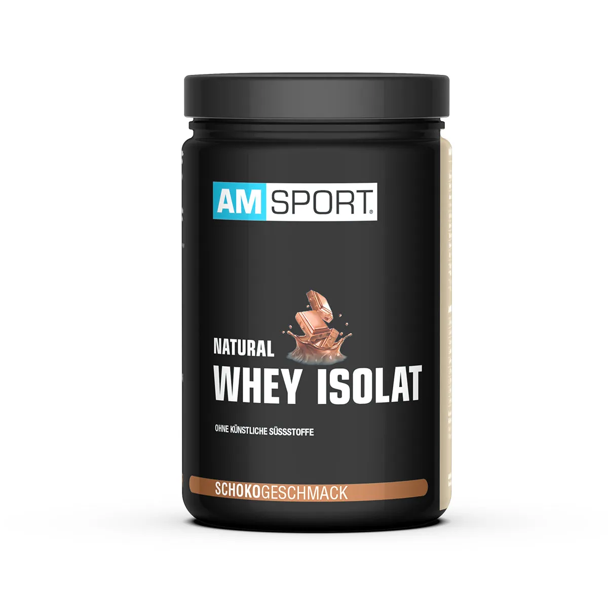 AMSPORT Natural Whey Isolat 330 g Pulver Vanille natürlich