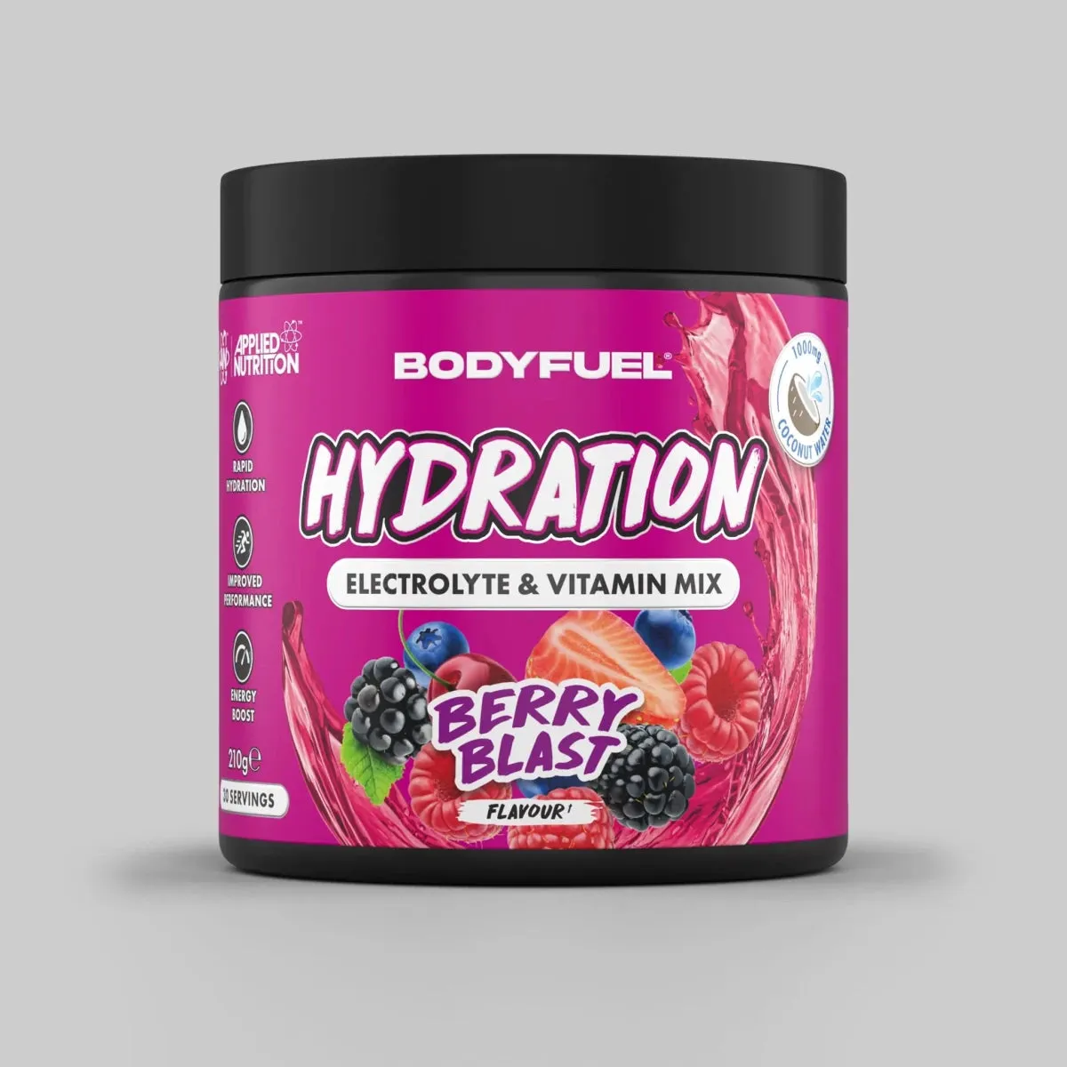 Applied Nutrition BodyFuel Hydration Elektrolytpulver 210g Berry Blast