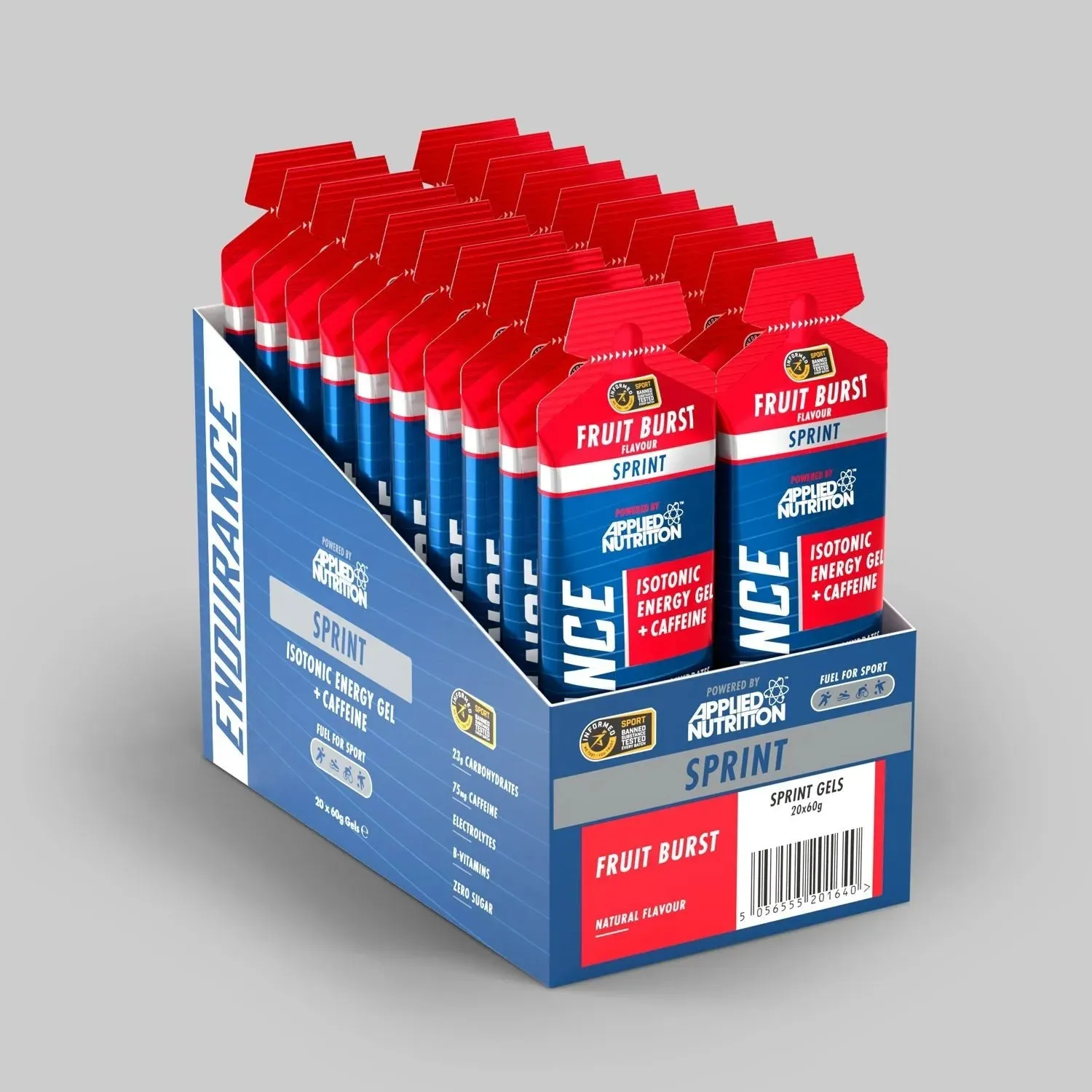 Applied Nutrition Sprint Energy Gel Koffein Johannisbeere Einzelgel