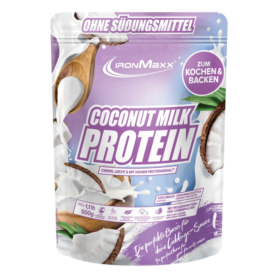 Iron Maxx Coconut Milk Protein Pulver 500g Kokosmilch