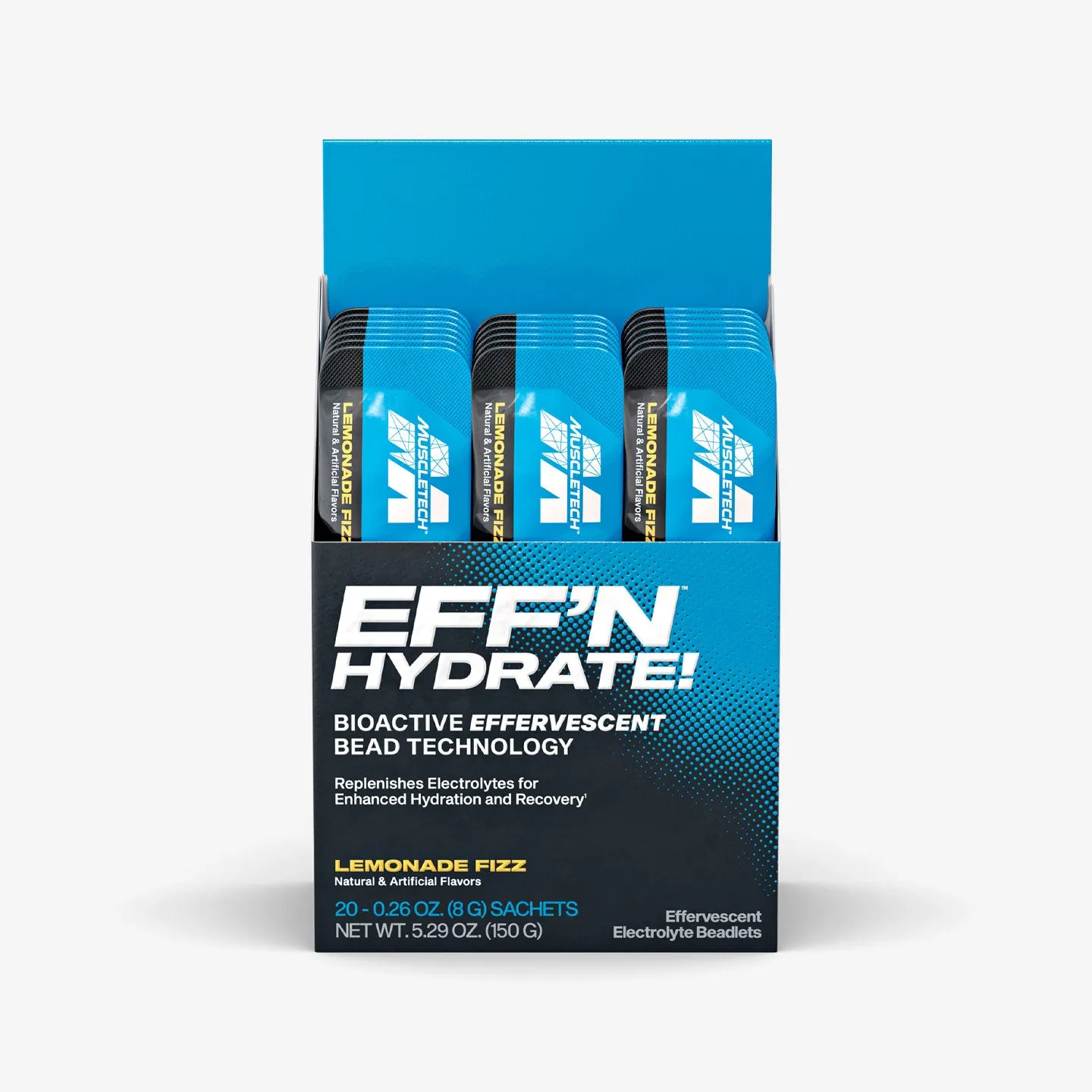 MuscleTech EFF'N Hydrate Getränkepulver Lemonade Fizz Elektrolyte