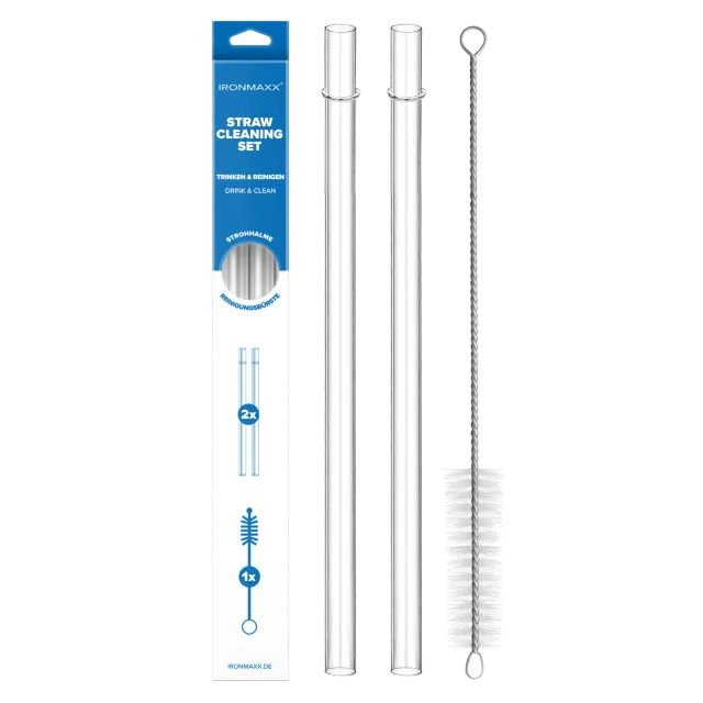 Iron Maxx Straw Cleaning Set Cup V3 Strohhalm-Reinigungsset