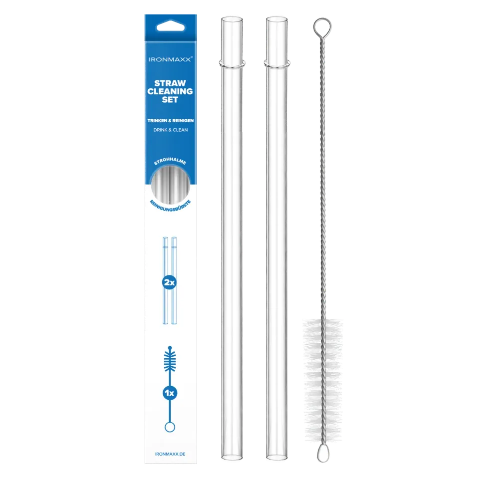 Iron Maxx Straw Cleaning Set Cup V3 Strohhalm-Reinigungsset