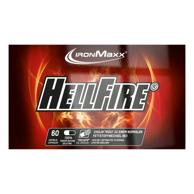 Iron Maxx Hellfire® Fatburner 60 Tricaps® Kapseln thermogen