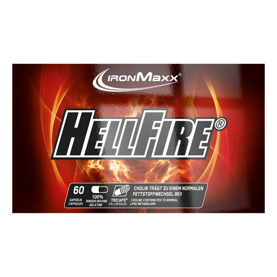 Iron Maxx Hellfire® Fatburner 60 Tricaps® Kapseln thermogen