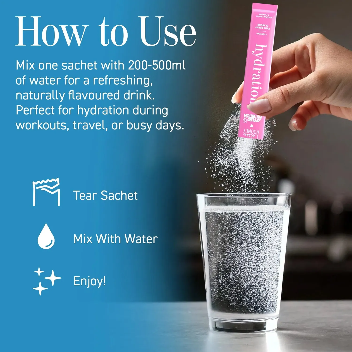 Applied Nutrition Coleen Hydration Pulver 14 Sticks Zink