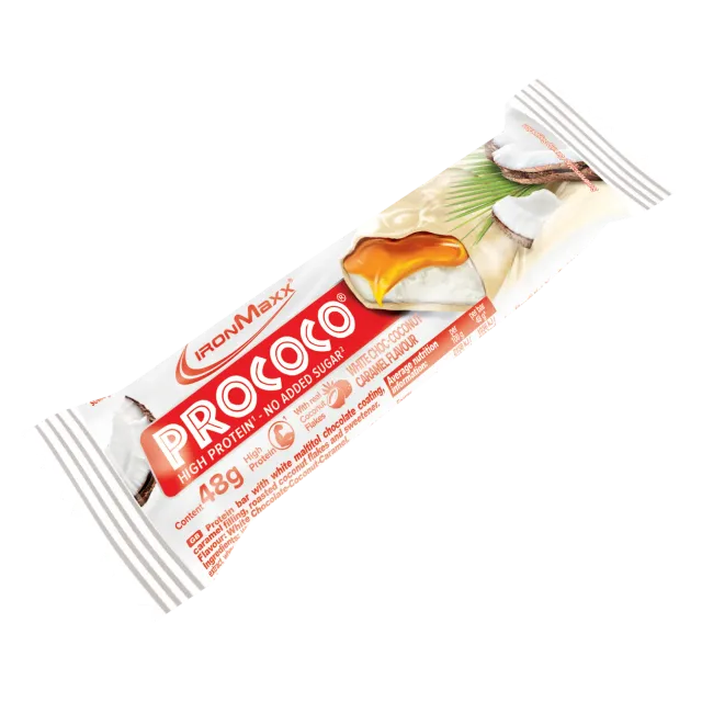 IronMaxx Prococo® Proteinriegel 48 g White Choc Coconut Caramel High Protein