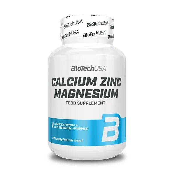 BioTechUSA Calcium Zinc Magnesium 100 Tabletten Komplex