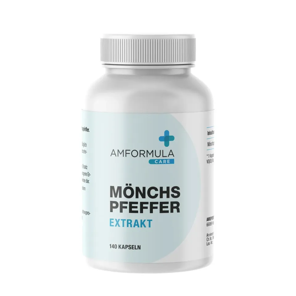 AMFORMULA Care Mönchspfeffer Kapseln 140 Stk. 20mg Extrakt