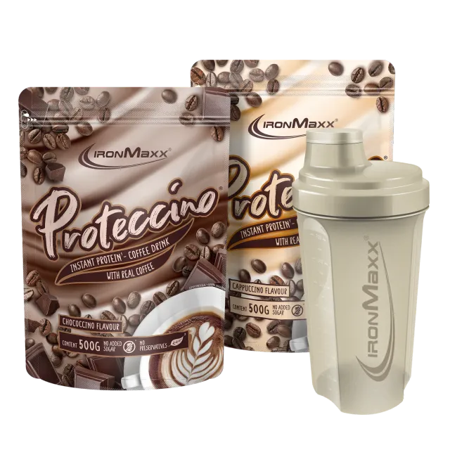 Iron Maxx Proteccino Bundle 4er Set Kaffee-Protein
