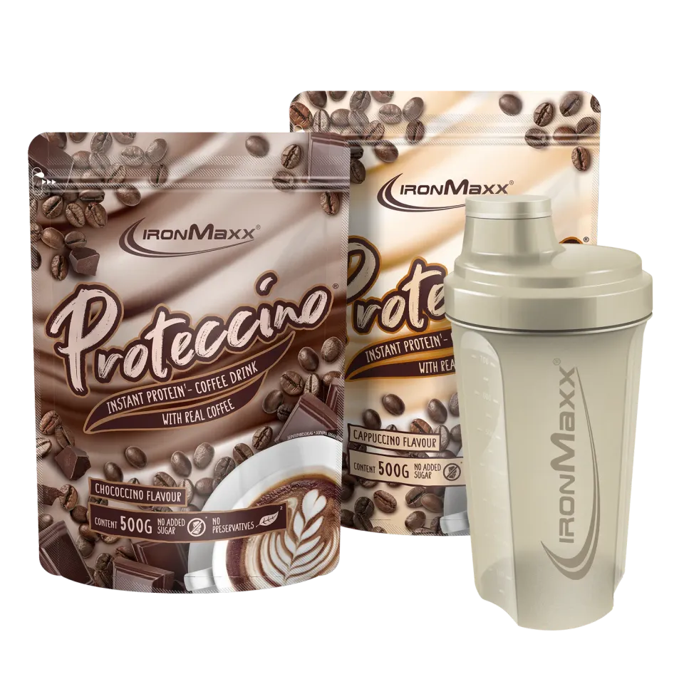 Iron Maxx Proteccino Bundle 4er Set Kaffee-Protein