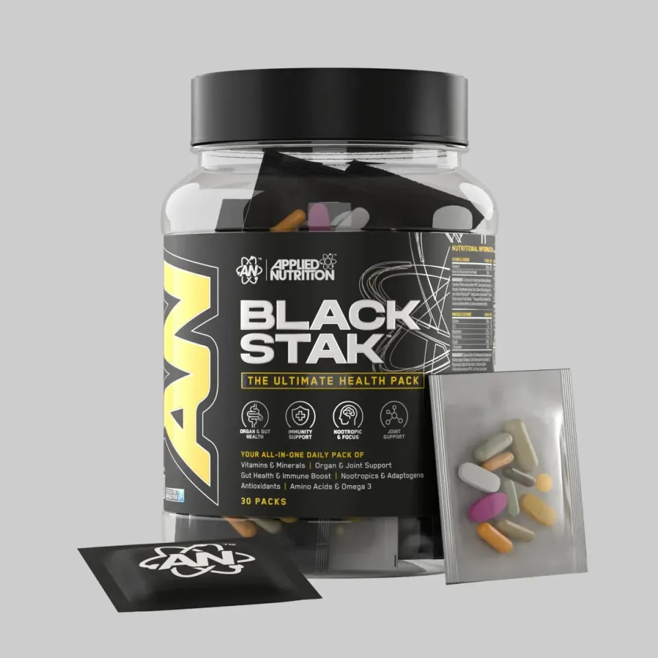 Applied Nutrition Black Stak Multivitamin 30 Beutel vegan
