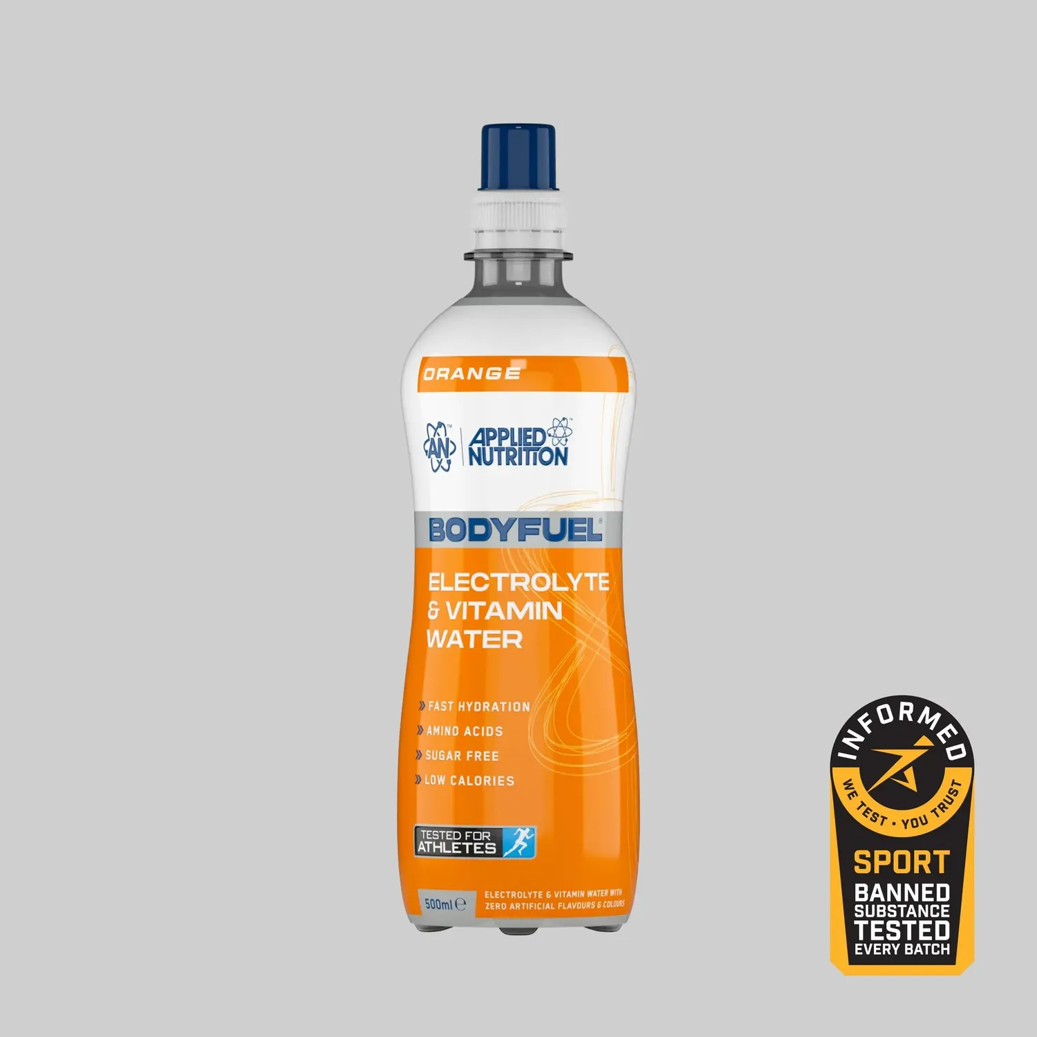 Applied Nutrition BODYFUEL Hydration & Vitamin Water Getränk Blue Raspberry 500ml