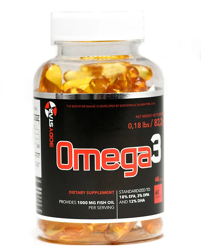 Bodystar Omega 3 Softgels Fischölkapseln EPA DHA