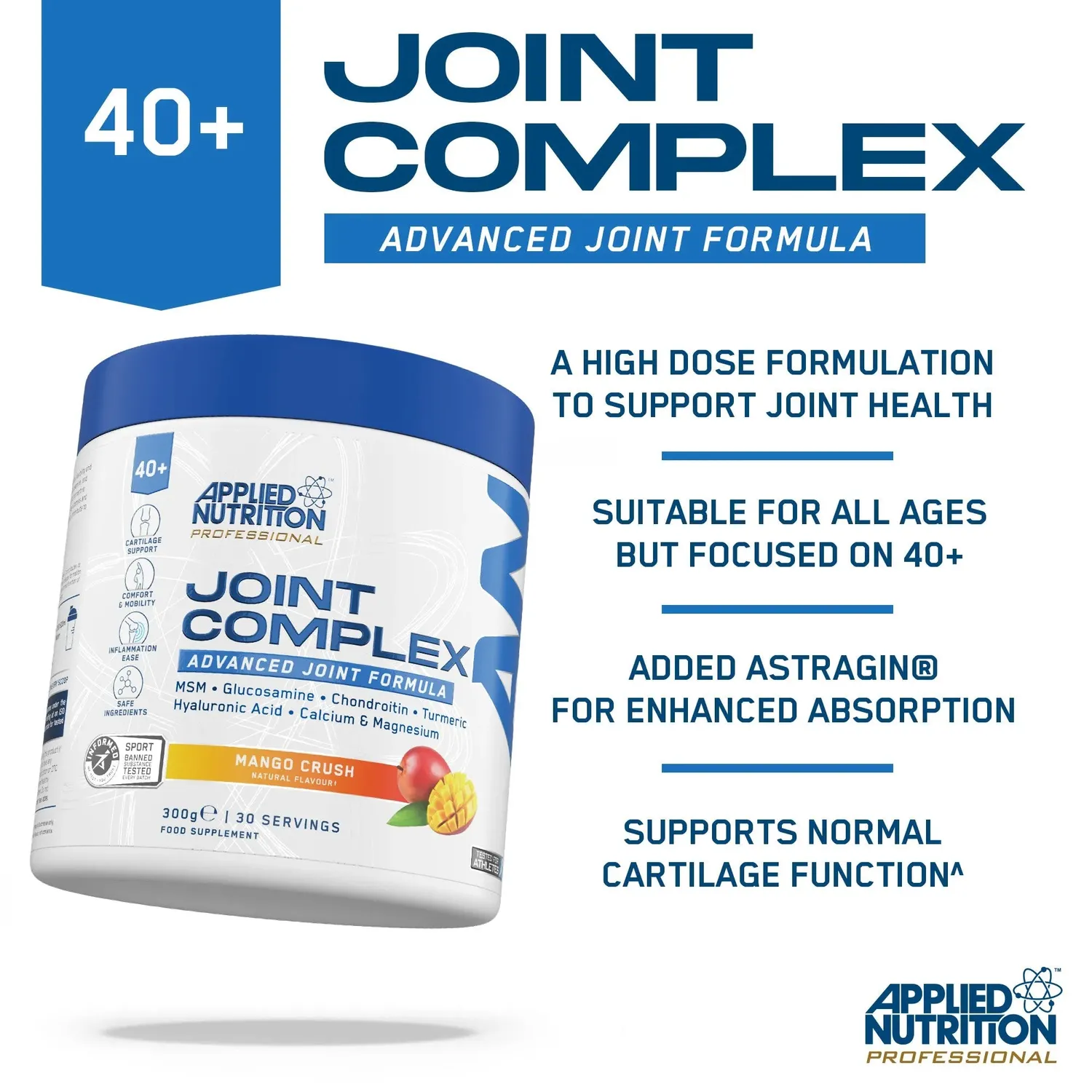 Applied Nutrition Joint Complex Pulver Mango Crush 300g