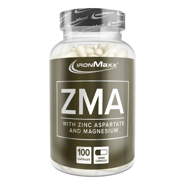IronMaxx ZMA Kapseln 100 Stück Zink Magnesium Vitamin B6
