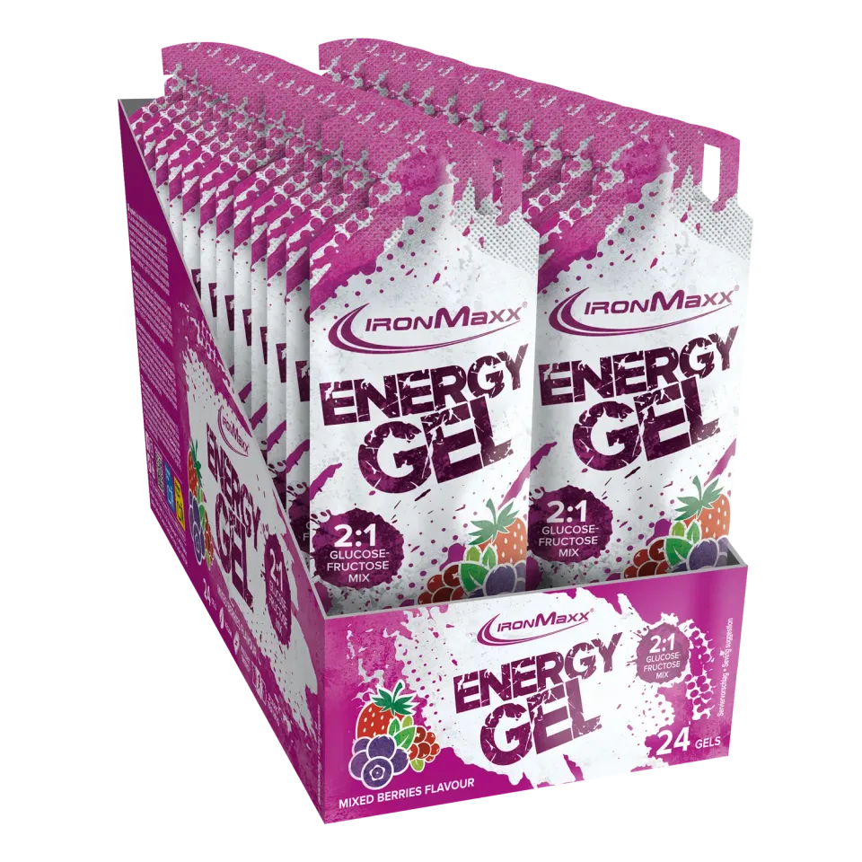 Iron Maxx Hydro Energy Gel Mixed Berries 24x67ml vegan