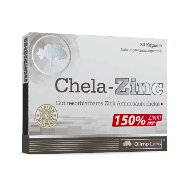 Olimp CHELA-ZINC Zinkbisglycinat Kapseln 15 mg gut absorbierbar
