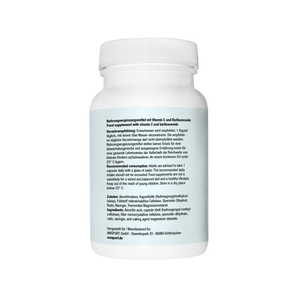 AMFORMULA Care Vitamin C + Bioflavonoide Kapseln 120 Stk hochdosiert