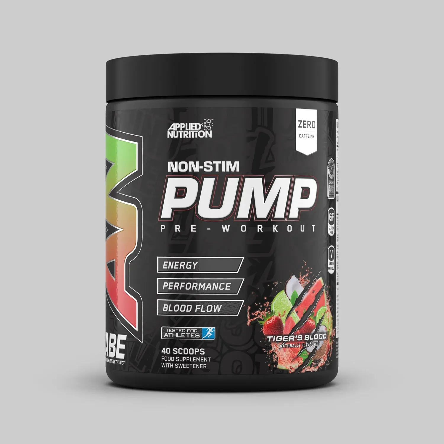 Applied Nutrition ABE Pump Zero Stim Pulver Blaue Razz 500g