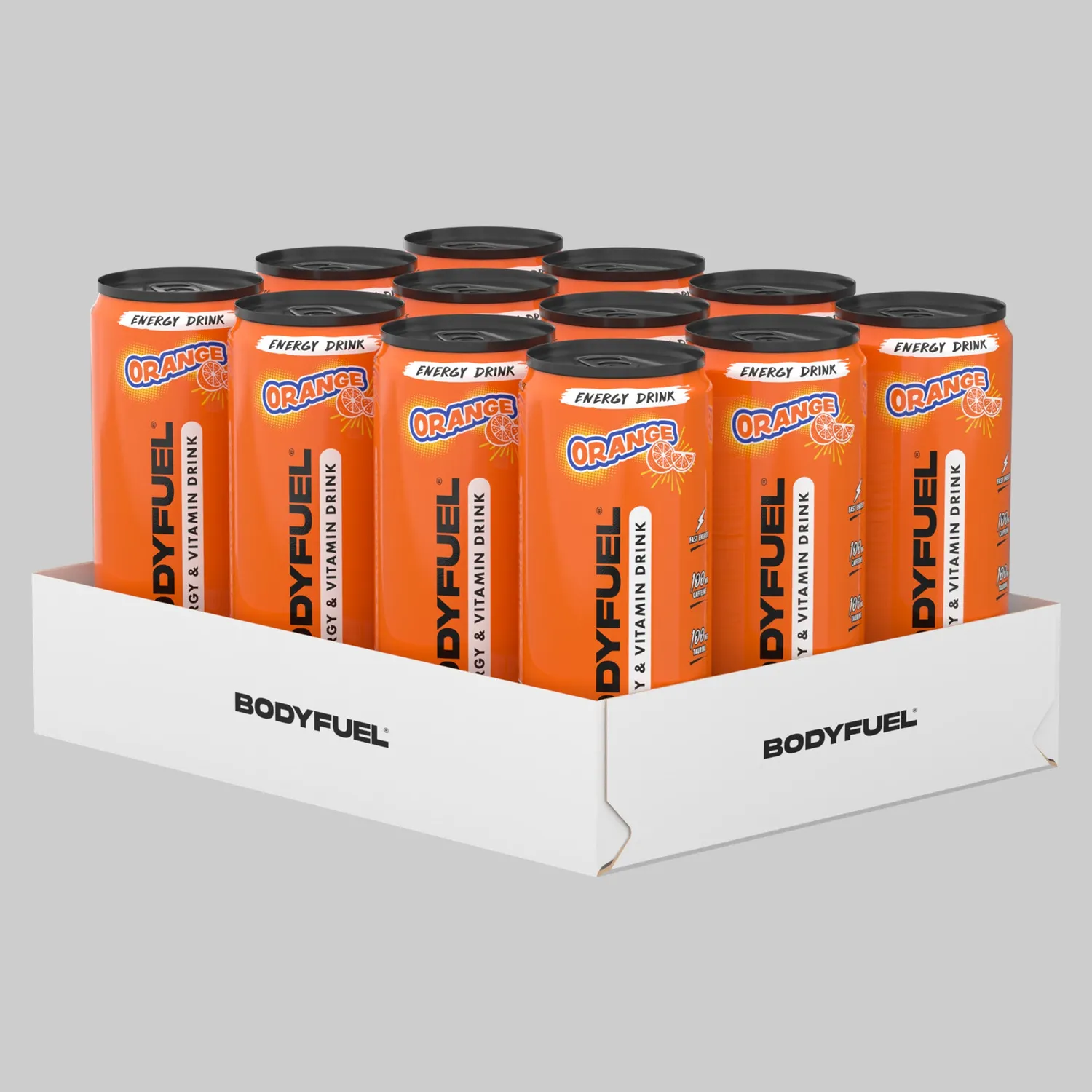 Applied Nutrition Bodyfuel Energydrink Blaue Himbeere 330ml zuckerfrei