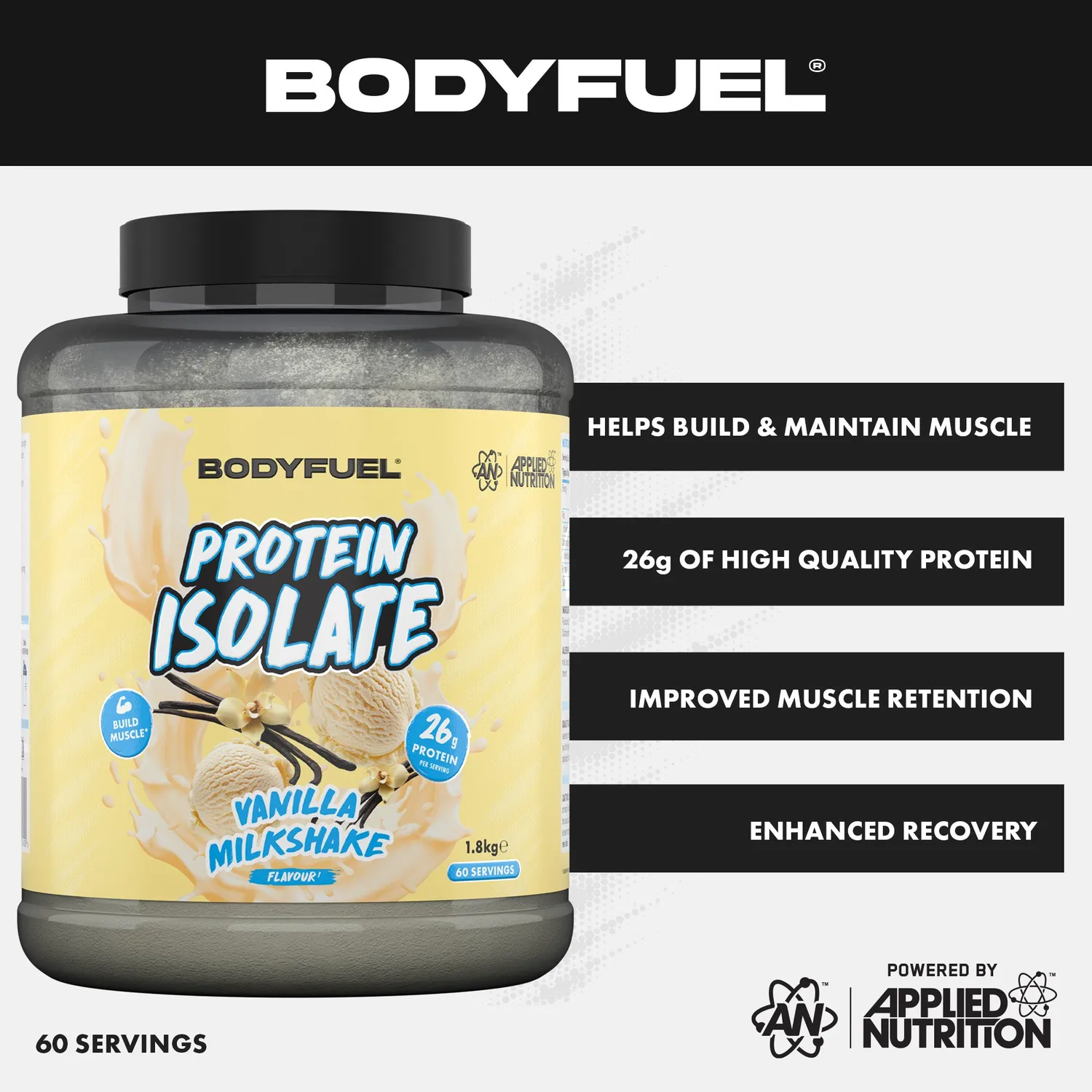 Applied Nutrition BodyFuel Isolat Double Chocolate