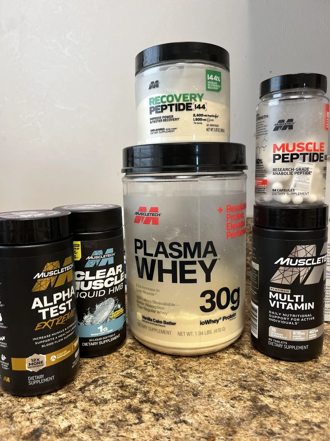 MuscleTech Plasma Whey Whey-Protein mit ioWhey