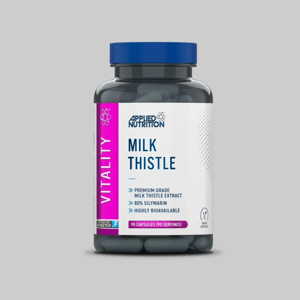 Applied Nutrition Vitality Mariendistel 90 Kapseln 80 % Silymarin pflanzlich