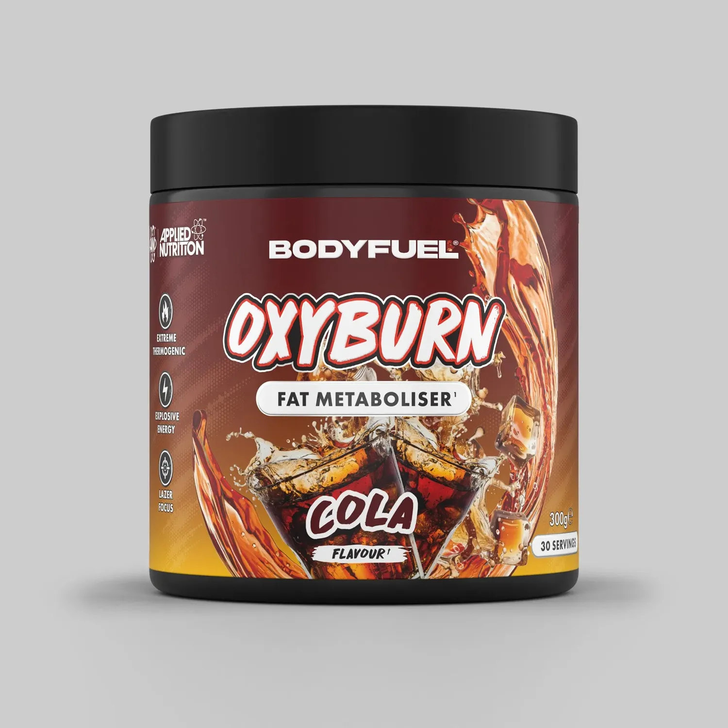 Applied Nutrition BODYFUEL OxyBurn Powder Pulver Blue Raspberry Koffein