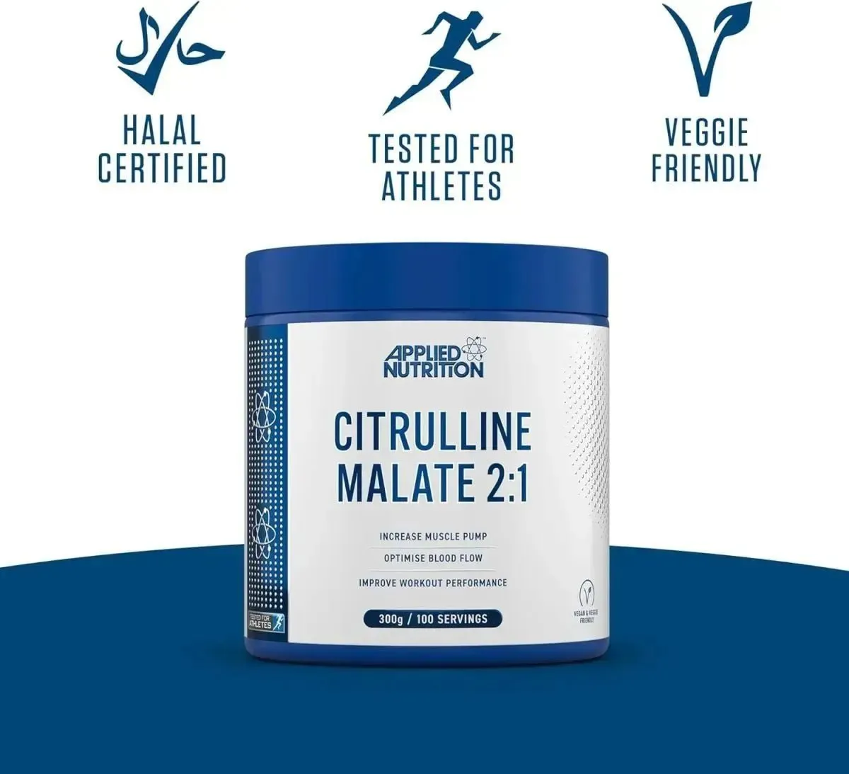 Applied Nutrition Citrullin Malat Pulver 300 g vegan
