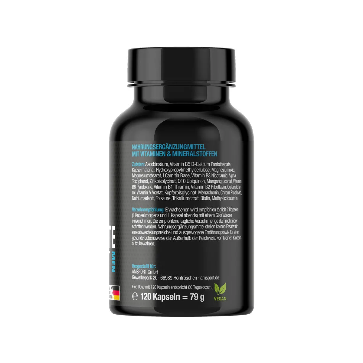 AMSPORT Athlete CMPL Men 120 Kapseln Multivitamin